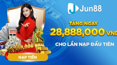 Jun88 - Khuyến mãi 100% giá trị tiền khi nạp 1.000.000đ