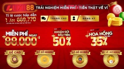 Lixi88 - Hoàn trả cực khủng lên tới 88% cược thua thể thao